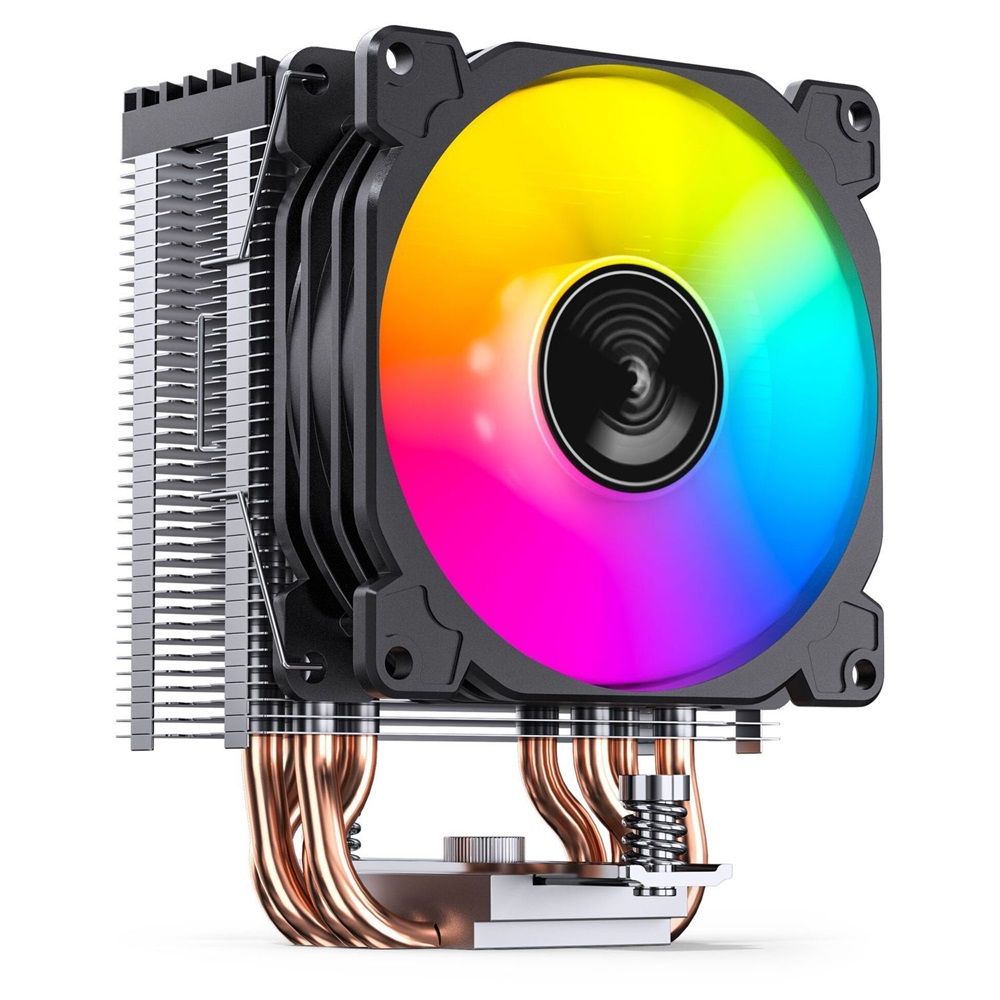 Jonsbo CR-1400E 92mm ARGB fekete processzor hűtő
