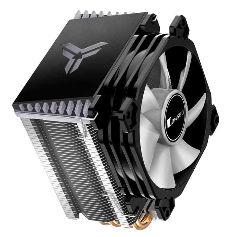 Jonsbo CR-1400 92mm PWM ARGB fekete processzor hűtő
