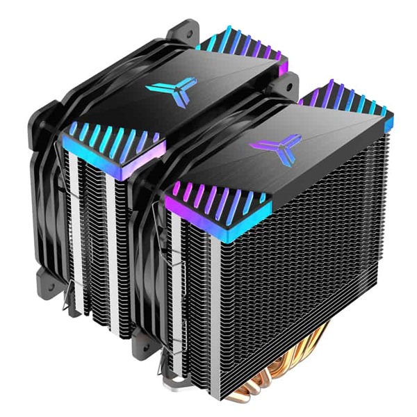 Jonsbo CR-2000GT 2x120mm PWM ARGB fekete processzor hűtő