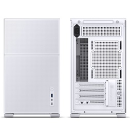 Jonsbo D31 MESH mATX edzett üveg fehér ház