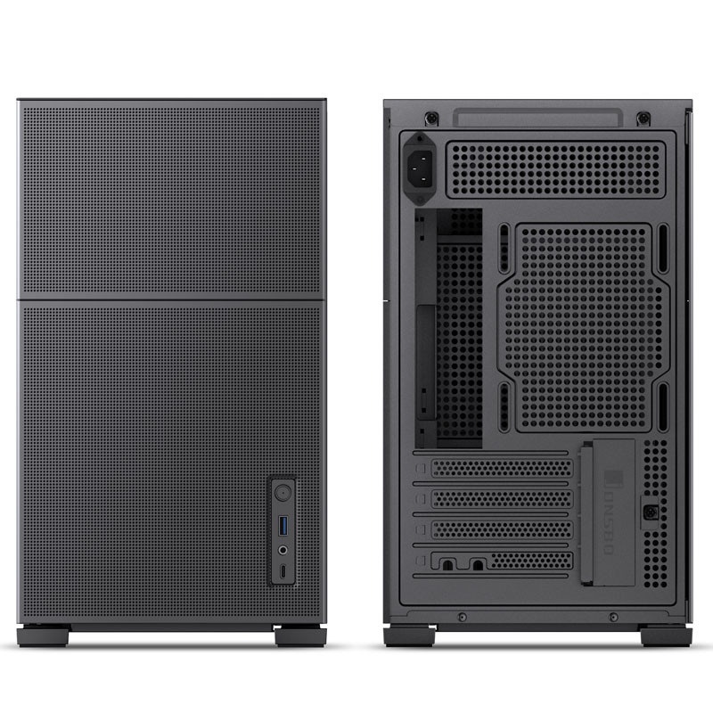 Jonsbo D31 MESH mATX edzett üveg fekete ház