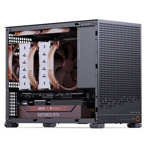 Jonsbo D32 PRO Mesh mATX fekete ház