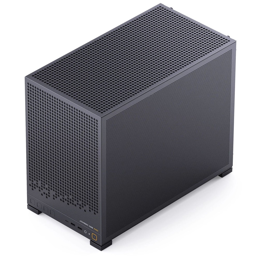 Jonsbo D32 PRO mATX edzett üveg fekete ház