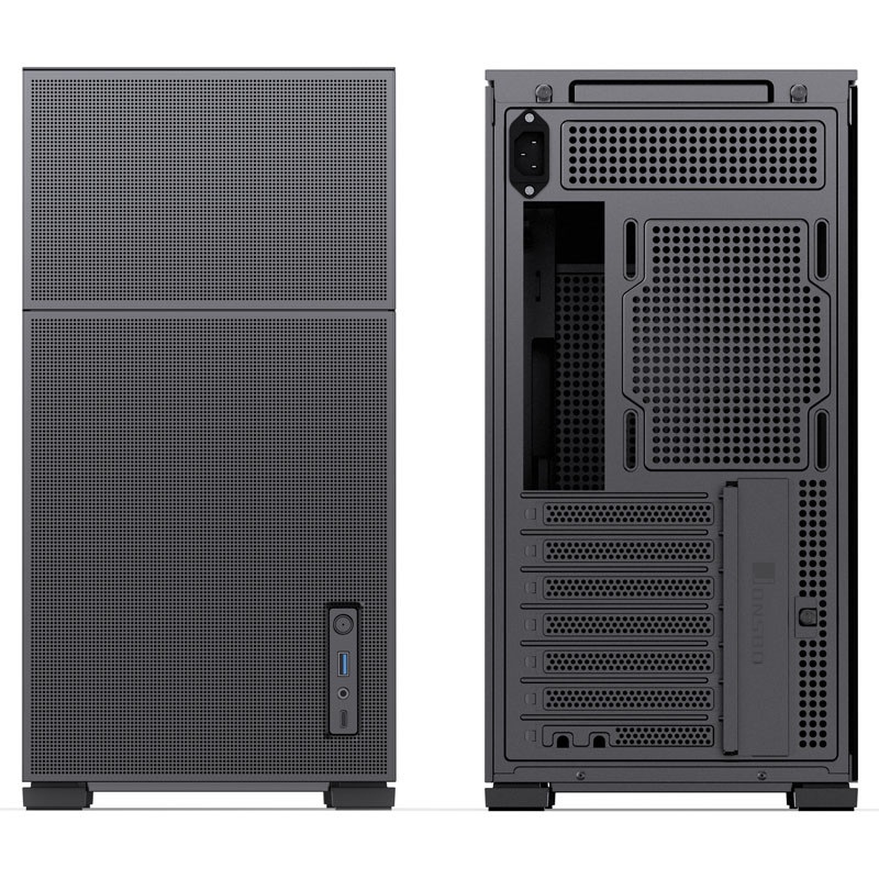 Jonsbo D41 MESH ATX edzett üveg fekete ház