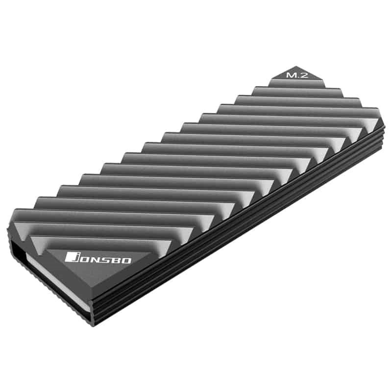 Jonsbo M.2-3 NVMe szürke SSD hűtőborda