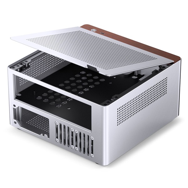 Jonsbo N10 mini ITX ezüst ház