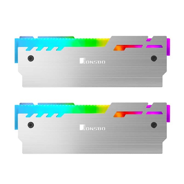 Jonsbo NC-3 ARGB Ezüst 2db-os memória készlet