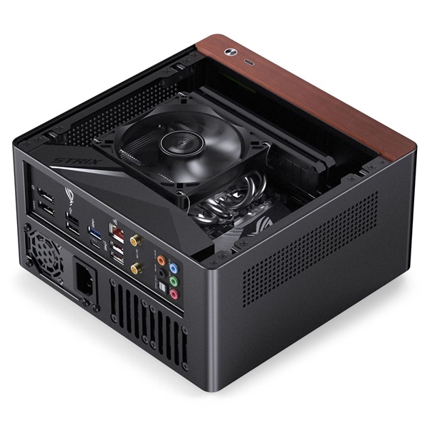 Jonsbo NV10 mini ITX fekete ház