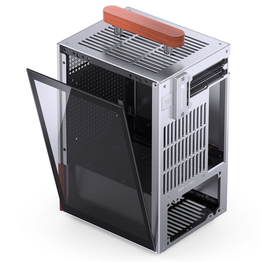 Jonsbo T6 mini-ITX ezüst ház