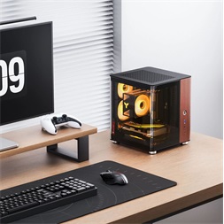 Jonsbo TK-0 mini-ITX edzett üveg fekete ház