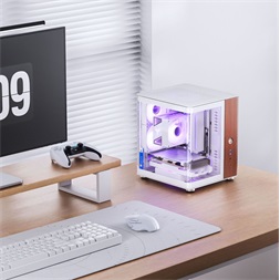 Jonsbo TK-0 mini-ITX,edzett üveg fehér ház