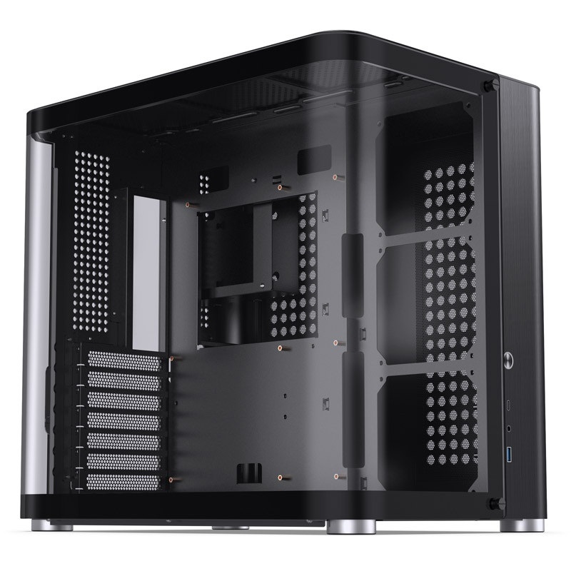 Jonsbo TK-2 2.0 ATX edzett üveg fekete ház