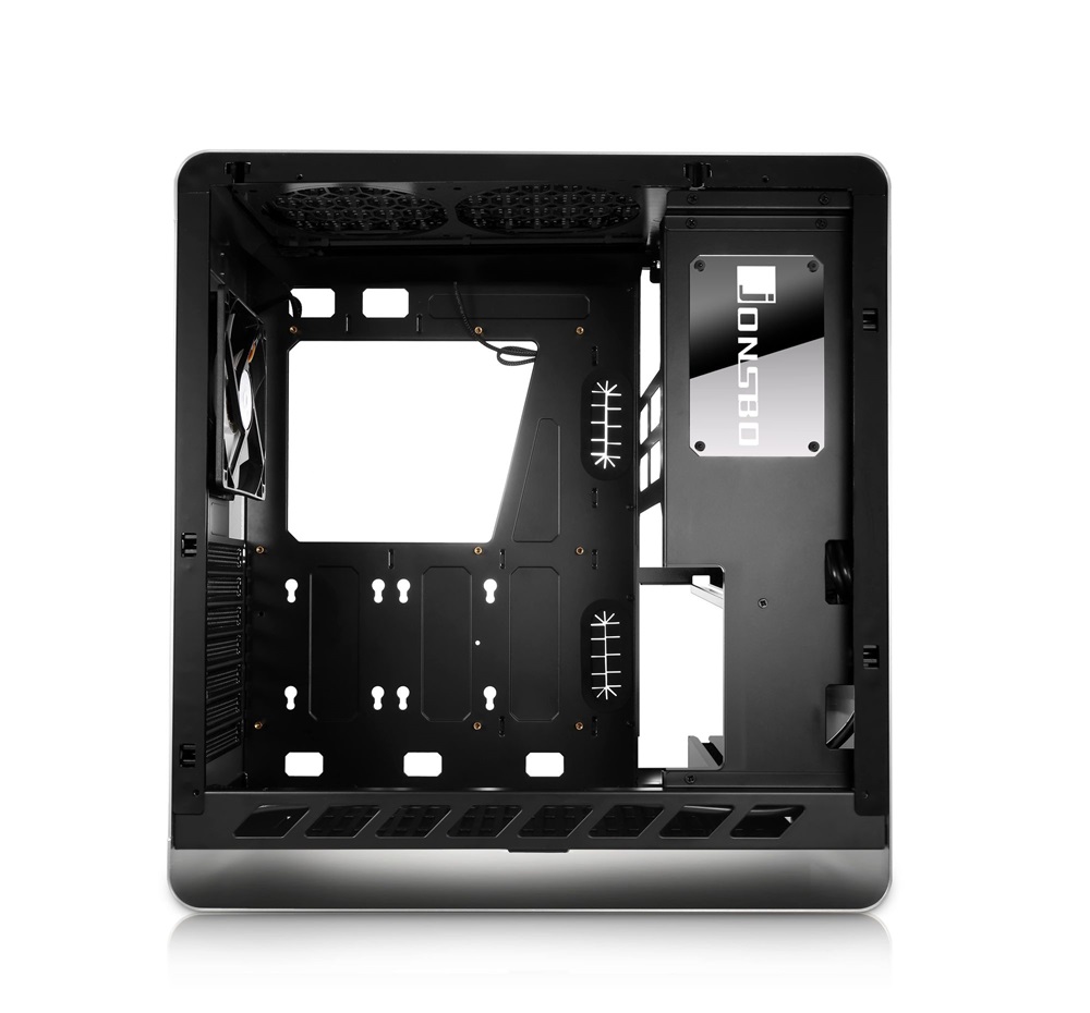 Jonsbo UMX4 ATX ezüst edzett üveg ház