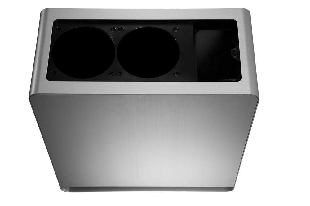 Jonsbo UMX4 ATX ezüst edzett üveg ház