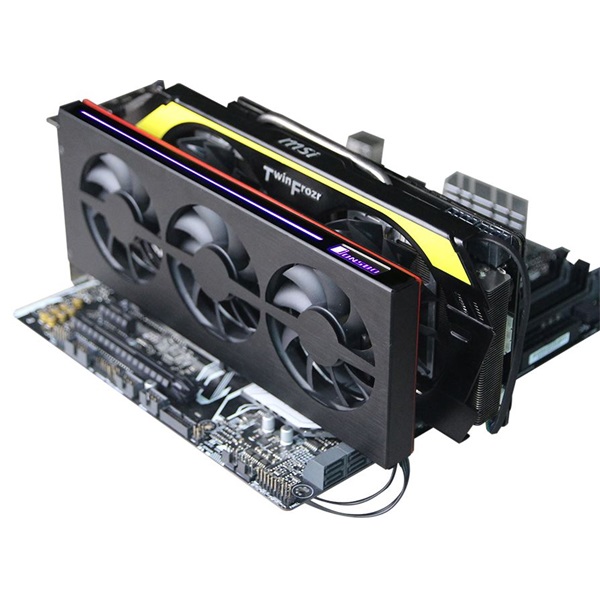 Jonsbo VF-1 3x 8cm RGB PCI VGA hűtő
