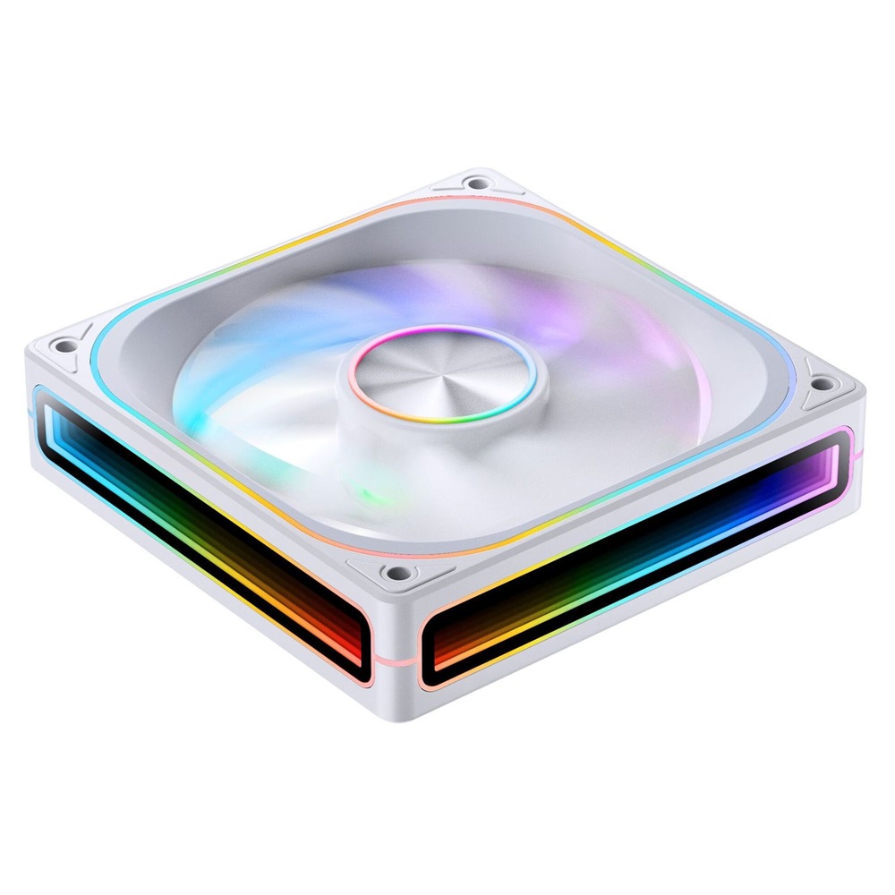 Jonsbo ZA-120 120mm PWM ARGB fehér ventilátor