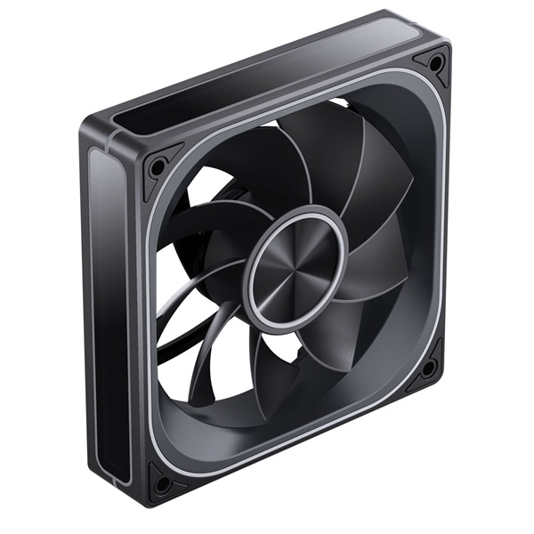 Jonsbo ZA-120 120mm PWM ARGB (fordított légáram) fekete ventilátor