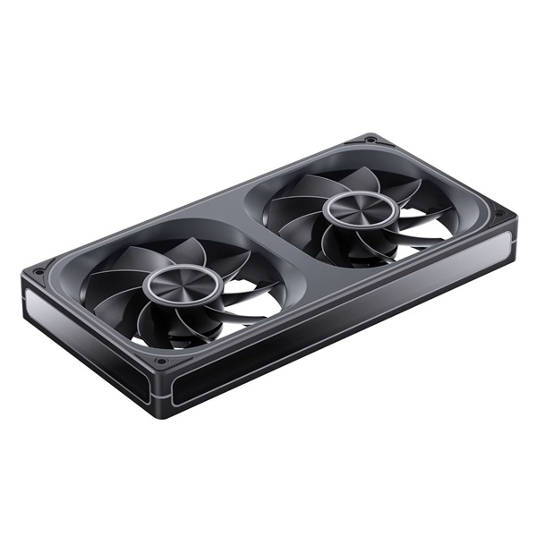 Jonsbo ZA-240 Infinity Mirror 240m PWM ARGB (fordított légáram) fekete ventilátor