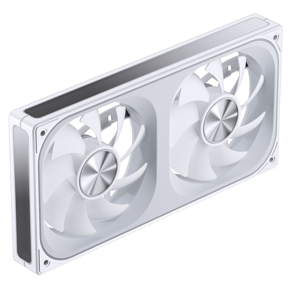 Jonsbo ZA-240 Infinity Mirror 240mm PWM ARGB fehér ventilátor