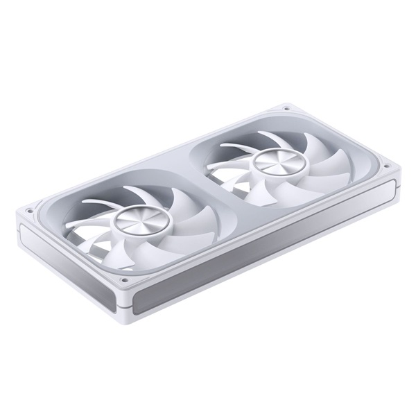 Jonsbo ZA-240 Infinity Mirror 240mm PWM ARGB fehér ventilátor