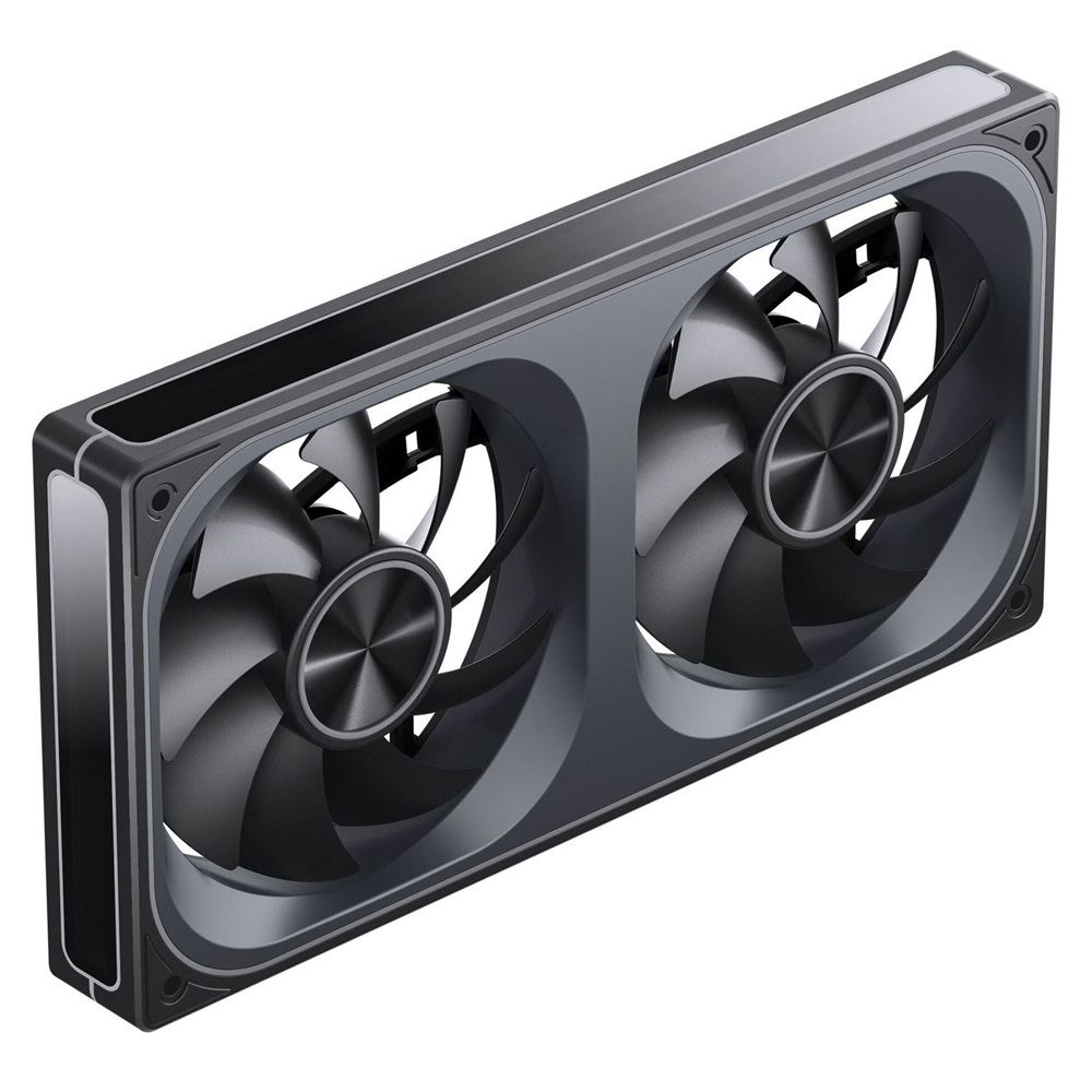 Jonsbo ZA-240 Infinity Mirror 240mm PWM ARGB fekete ventilátor