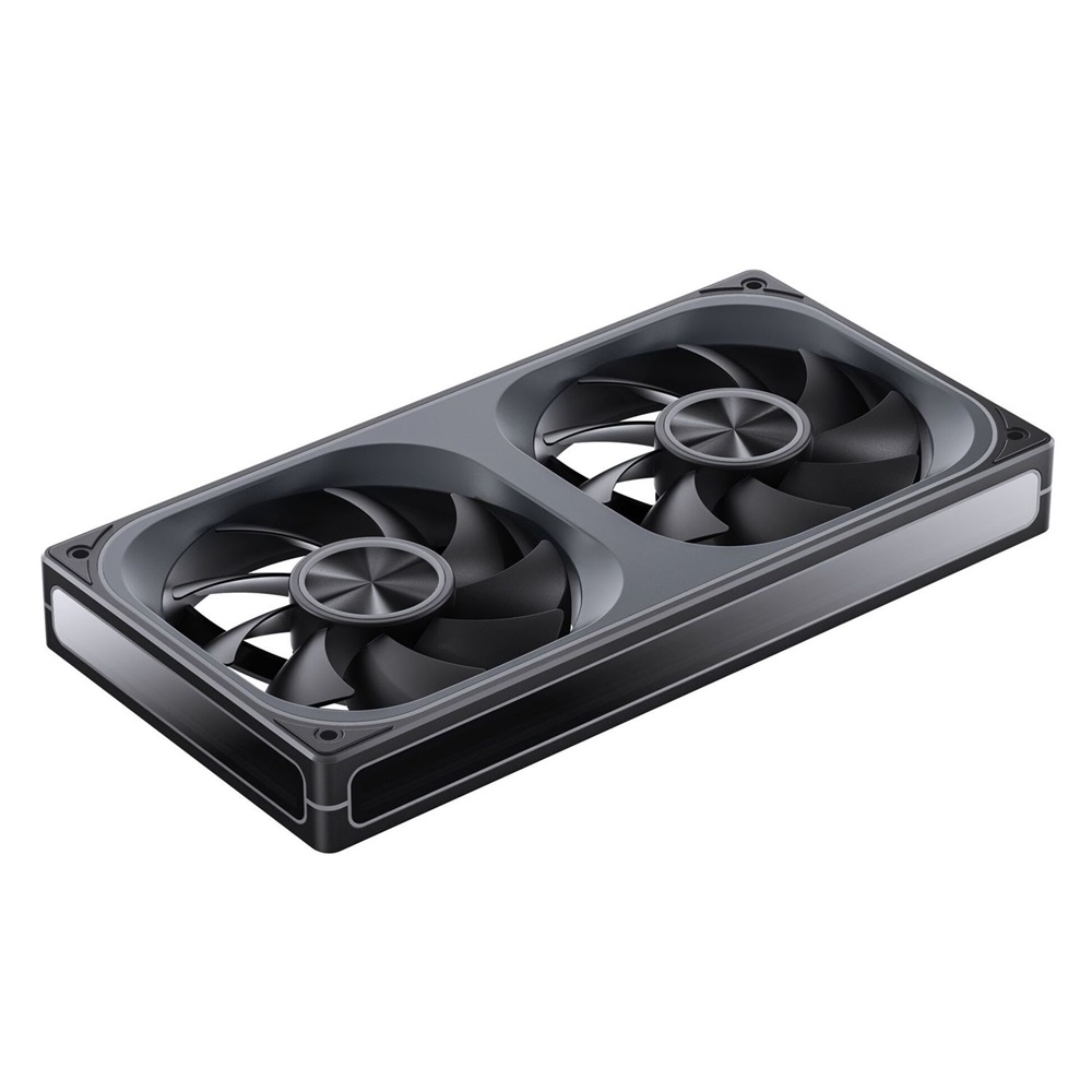 Jonsbo ZA-240 Infinity Mirror 240mm PWM ARGB fekete ventilátor
