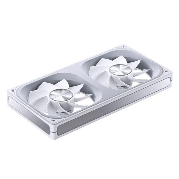 Jonsbo ZA-240 Infinity Mirror 240mm PWM ARGB (fordított légáram) fehér ventilátor