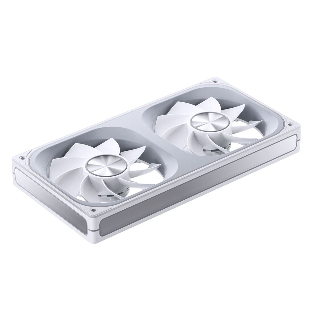 Jonsbo ZA-240 Infinity Mirror 240mm PWM ARGB (fordított légáram) fehér ventilátor