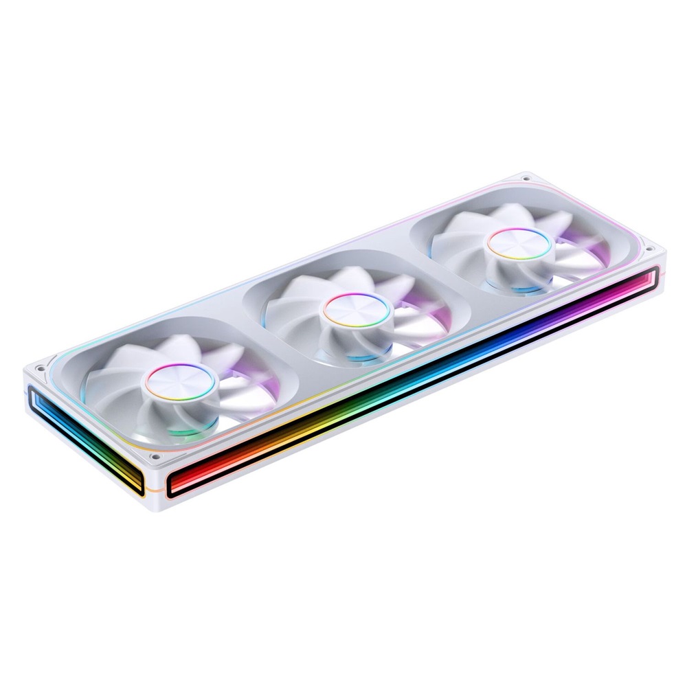 Jonsbo ZA-360 360mm PWM ARGB (fordított légáram) fehér ventilátor