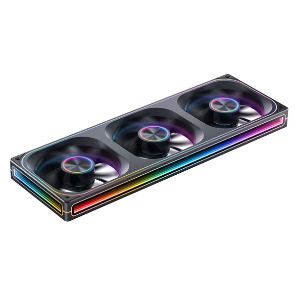 Jonsbo ZA-360 360mm PWM ARGB (fordított légáram) fekete ventilátor