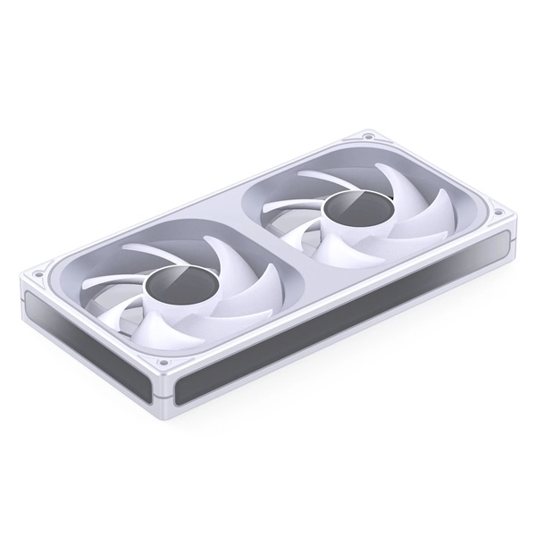 Jonsbo ZB-240 Infinity Mirror 240mm PWM ARGB fehér ventilátor