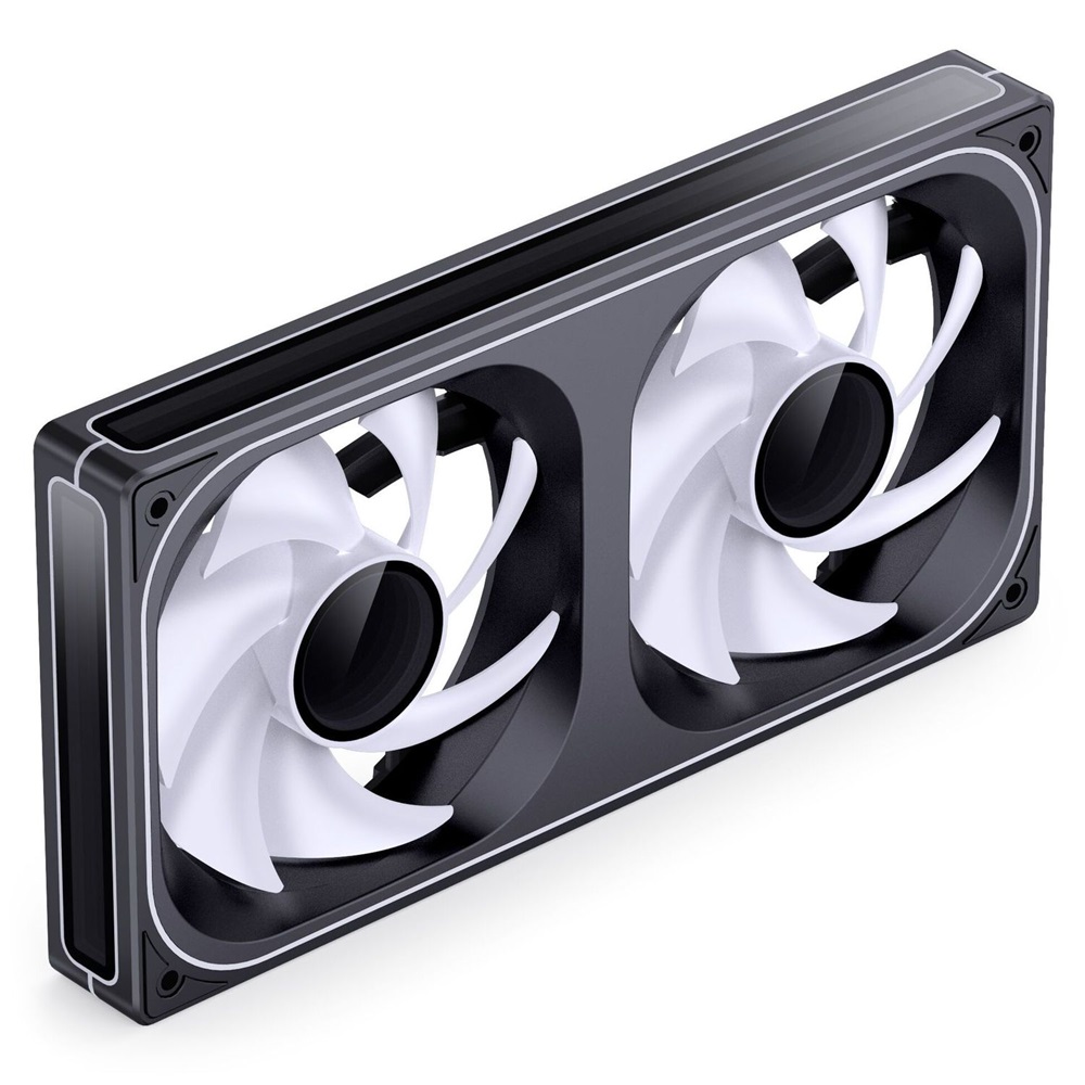 Jonsbo ZB-240 Infinity Mirror 240mm PWM ARGB fekete ventilátor