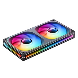 Jonsbo ZB-240 Infinity Mirror 240mm PWM ARGB fekete ventilátor