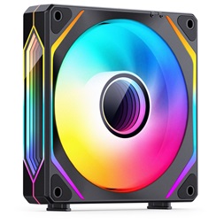 Jonsbo ZL-120B 3db 120mm PWM ARGB fekete ventilátor