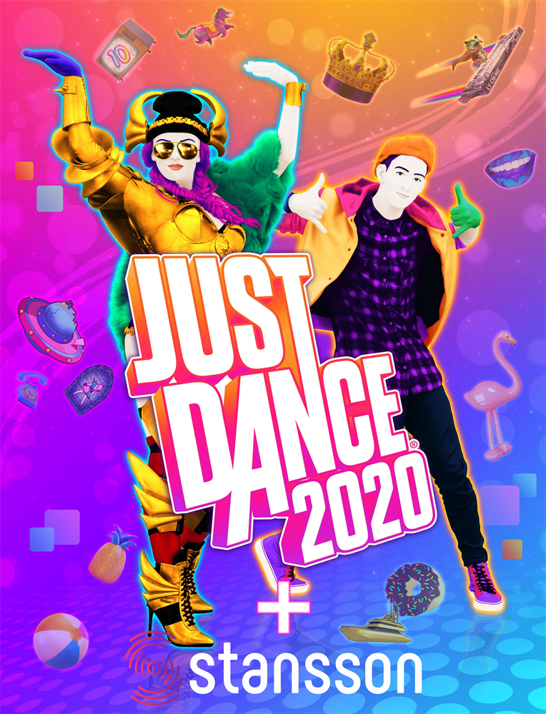 Just Dance 2020 XBOX One játékszoftver + Stansson BSC375G arany Bluetooth speaker csomag