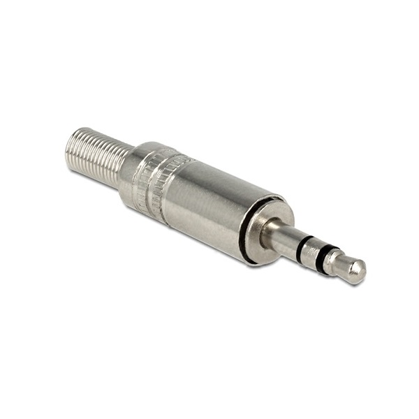 Delock 65532 3,5mm sztereo csatlakozódugasz hajlítás-védelemmel