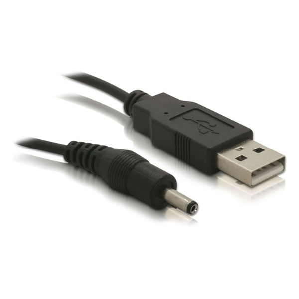 Delock 82377 1,5m USB 3,5 x 1,35mm töltőkábel