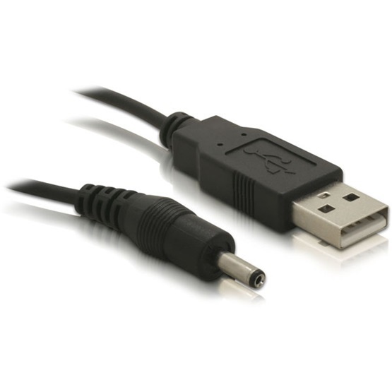 Delock 82377 1,5m USB 3,5 x 1,35mm töltőkábel