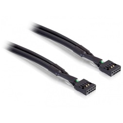 Delock 82437 0,5m USB pinheader anya/anya 10pin kábel