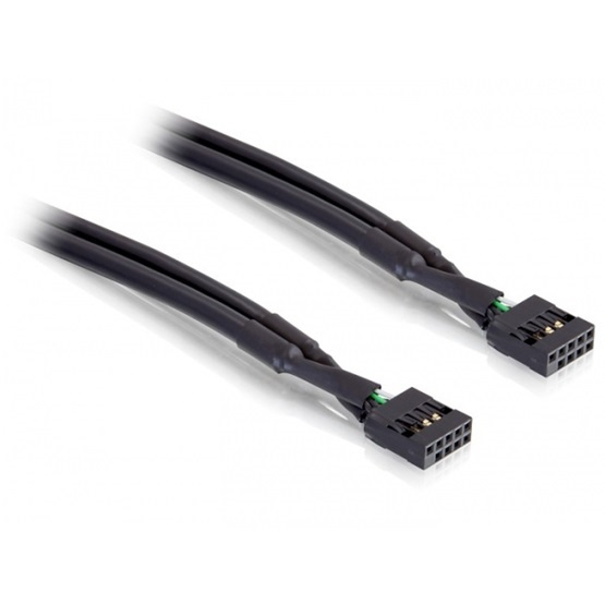 Delock 82437 0,5m USB pinheader anya/anya 10pin kábel