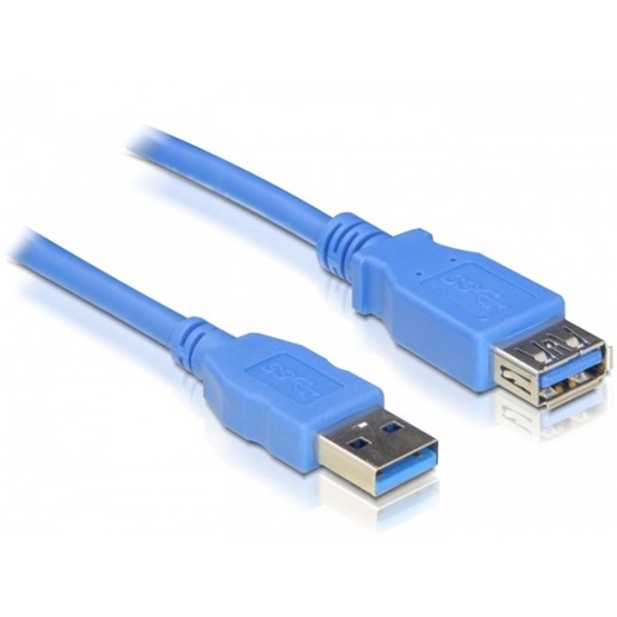 Delock 82541 5m USB3.0 A apa/anya hosszabbító kábel