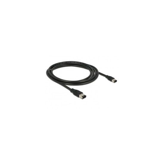 Delock 82574 2m 6/6 tűs FireWire összekötő kábel