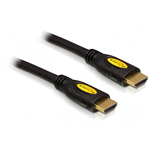 Delock 82584 1m apa-apa High Speed HDMI A hosszabbító kábel Ethernettel