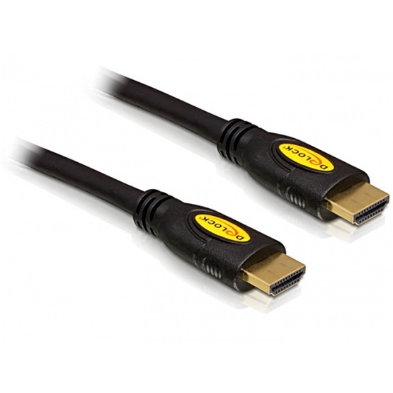 Delock 82584 1m apa-apa High Speed HDMI A hosszabbító kábel Ethernettel