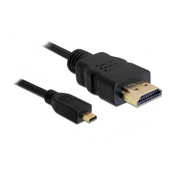 Delock 82661 1m A/D - A apa/apa High Speed HDMI kábel Ethernettel