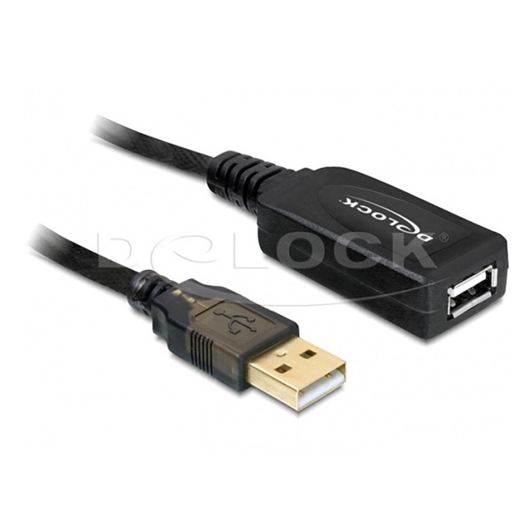 Delock 82690 20m USB 2.0 aktív hosszabbító kábel