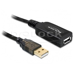 Delock 82690 20m USB 2.0 aktív hosszabbító kábel