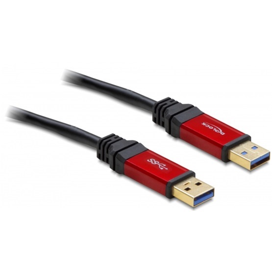 Delock 82746 3m USB 3.0 A apa/apa kábel prémium kábel