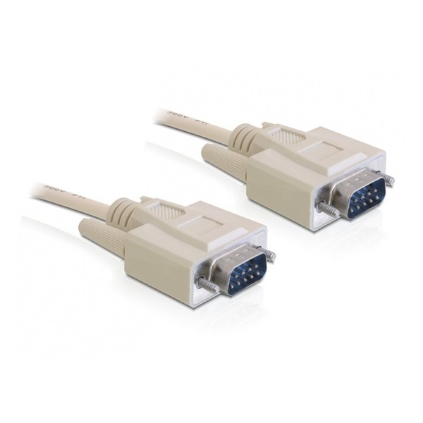 Delock 82980 1m RS-232 - Sub - D9 apa/apa kábel