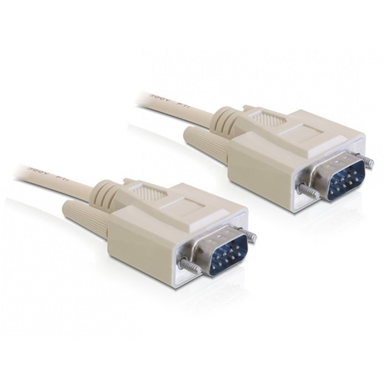 Delock 82980 1m RS-232 - Sub - D9 apa/apa kábel